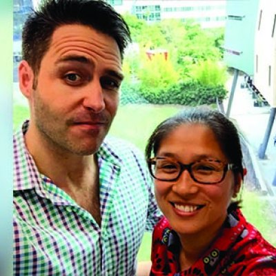 Dr Derik Steyn and his wife and co-researcher, Shyuan Ngo.